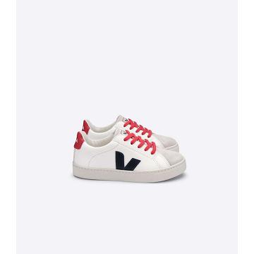 Zapatillas Veja ESPLAR LACE CHROMEFREE Niños White/Black/Red | España 821BEX